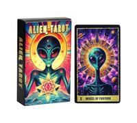 Cartes de tarot | Jeu de cartes de divination | Decks de divination de science-fiction à 78 mains | Outil de divination et d'astrologie pour le développement psychique, les débutants et les lecteurs