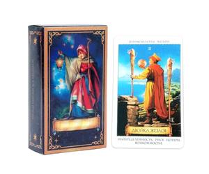 Cartes de tarot - Jeu de société de 78 feuilles - Outils de divination du tarot - Pour une expérience amusante et captivante avec un gameplay imaginatif et une raconte d'histoires lors de réunions de