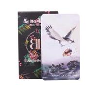 Cartes de tarot, jeu d'Oracle, jeu de 79 cartes de fortune anglaise avec arcanes majeurs et mineurs, papier couché et guide, boîte portable pour jeux de fête et rassemblements, outil de divination