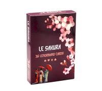 Cartes de tarot, jeu d'Oracle portable pour les débutants, guide de divination en anglais complet pour la lecture, la méditation, les voyages, l'auto-réflexion quotidienne