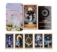 Cartes de Tarot Jouet Table Interactif Illustrations Chats Personnages