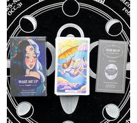 Cartes de tarot Oracle avec instructions en anglais, 7,1 x 11,9 cm (Réveille-moi)