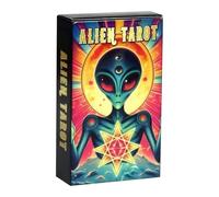 Cartes de tarot Oracle - Jeu de 78 pièces | Outil de divination pour compétences psychiques, apprentissage astrologique, débutants, joueurs professionnels, amusant pour la croissance spirituelle et la