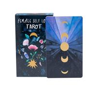 Cartes de tarot Oracle, jeu de divination du destin, accessoire de jeu de fête de 78 cartes, divertissement pour adultes, usage quotidien, jeu de fortune, équipement mystique pour fête adulte, jeu de