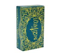 Cartes de Tarot Oracle, Jeu de Divination, lot Durable avec Version Anglaise, Outil Pratique pour Les fêtes, Accessoire Spirituel, Jeu de Destin pour la Lecture Quotidienne de Tarot