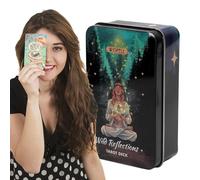 Cartes de tarot pour adultes, jeu de tarot de divertissement, cartes de divination du destin, tarot de réflexions sauvages, jeu de tarot de fortune, jeu de cartes de tarot pour divertissement, jeu de