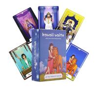Cartes De Tarot pour | Cartes Oracle pour Fêtes en Famille - Jeu De Société Portable Divinatoire, 78 Cartes pour Fêtes Et Vacances