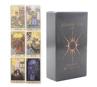 Cartes de tarot pour débutants - 78 feuilles - Jeu de société - Outil de divination - Cartes d'oracle pour la divination de l'avenir - Pour les - Pour les fêtes de famille, les fêtes