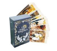 Cartes de Tarot pour débutants | Cartes d'oracle de Divination | Jeu de société Outil de Divination pour Adultes fêtes de Famille | Interprétation du Destin