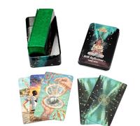 Cartes de tarot pour débutants - Jeu de cartes de tarot | Cartes de divination du destin | Jeu de divination | Jeu de tarot de divination du destin Réflexions sauvages pour divertissement