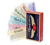 Cartes De Tarot Pour Débutants | Jeu de Divination Lecture Angélique - Cartes Oracle De Tarot - Pour Adultes Femmes Maison Voyage Fête Guidance Spirituelle Méditation Développement Personnel