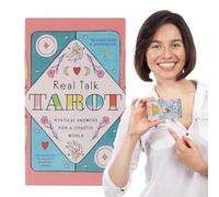 Cartes de tarot pour débutants, jeu de divination mystique, cartes portables de 130 g, pour la lecture du tarot, la méditation, les jeux de fête, l'astrologie, la pratique spirituelle