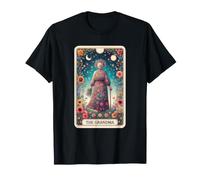 Cartes de Tarot pour Grand-mère Motif Floral Boho T-Shirt