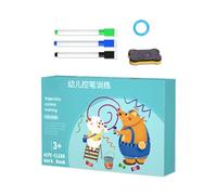 Cartes de Traçage pour la Pratique - Apprentissage de la Maîtrise du Stylo Effaçable - Kit d'Écriture et de Graphisme pour Apprendre à Écrire,pour Fête d'Anniversaire École Maternelle Jeu Interactif
