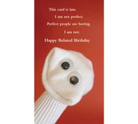 Cartes de v ux Quiplip Best Birthday Sock (lot de 6)