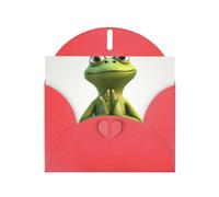 Cartes de vacances amusantes en papier cartonné pailleté double face pour Noël, anniversaire, Saint-Valentin, mariage et fête | Enveloppes incluses