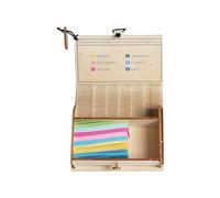 Cartes de verset biblique - Boîte en bois de 10,9 x 6,5 x 4,5 cm avec inscriptions, kit de dévotion, cartes d'encouragement de prière pour hommes et femmes, force émotionnelle | Motivation