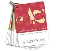 Cartes de verset de la Bible ABC pour enfants et adultes - Cartes mémoire pour paniers de Pâques chrétiens - Mémoire des écritures facilitée avec les 26 lettres de l'alphabet