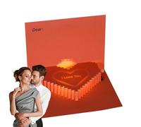 Cartes De Veux De Saint - Cartes De Veux Pour Femmes | Carte D'anniversaire Pop-up Pour La Femme, Le Petit Ami Et Les Parents | Carte D'amour Romantique | Bigli