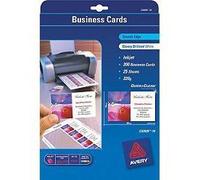Cartes de visite - AVERY - C32028-25 - Recto-verso - 250 g/m² - Technologie Quick&Clean™