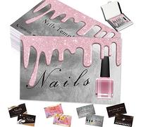 Cartes de visite personnalisées avec logo QR Code Cartes à ongles personnalisées 1000 500 200 100 pour petites entreprises Impression recto-verso