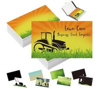 Cartes de visite personnalisées avec photo pour petites entreprises personnalisées avec logo et texte 1000 500 200 100 Cartes de visite imperméables imprimables double face - 8,9 x 5,1 cm