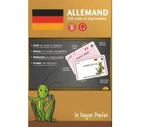 Cartes de vocabulaire allemand-français partie B: 220 mots et expressions