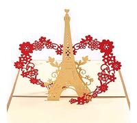 Cartes de vœux 3D Pop Up Carte postale Bénédiction Créativité Personnalisable Souvenir Toutes les occasions Décoration de Bureau