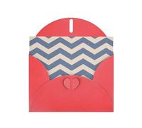 Cartes de vœux avec enveloppes à rayures bleues et beiges avec enveloppes, vacances, anniversaire, mariage et toutes les occasions