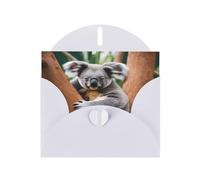 Cartes de vœux avec enveloppes, motif arbre câlinant, koala, vacances, anniversaire, mariage et toutes les occasions