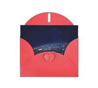 Cartes de vœux avec impression Vue de la Terre - Cartes de remerciement, cartes d'invitation pour fêtes festives