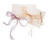 Cartes de Vœux de Mariage, Livrets de Discours Élégants, Papier et Yarn
