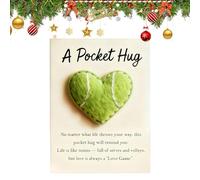 Cartes de vœux de poche | Souvenir sur le thème du golf | Pierre en forme de cœur, pour femmes, , amis, grands-parents, Thanksgiving, Noël, anniversaire, église