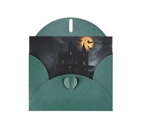 Cartes de vœux d'Halloween avec impression gothique - Cartes de remerciement pour fêtes festives