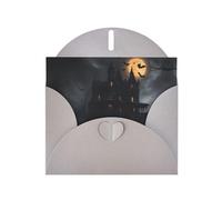 Cartes de vœux d'Halloween avec impression gothique - Cartes de remerciement pour fêtes festives