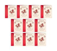 Cartes De Vœux Du Nouvel An | Carte Postale Design Cheval - Avec Enveloppes 2026 Bénédiction Traditionnelle Pour Le Nouvel An Heureux | Pour vacances fête d'hiver entreprise et réunion familiale