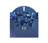 Cartes de vœux élégantes de nombreuses roses bleues : les cartes parfaites pour exprimer la gratitude, l'amitié et le désir