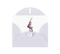 Cartes de vœux en papier blanc nacré 10,2 x 15,2 cm YYHHAOFA Excellent motif planeur Cartes de vœux pour Noël, anniversaire, anniversaire de mariage et invitations de fête