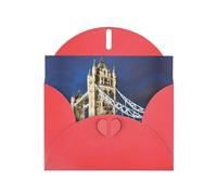 Cartes de vœux imprimées Tower Bridge à Londres - Cartes de remerciement, cartes d'invitation pour célébrations festives