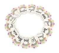 Cartes De Vœux Pour Bébé 14 Pièces Souvenirs En Bois Pour Nouveau-né Pour La Photographie Célébration De La Première Année De Bébé