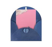Cartes de vœux vierges de plage de sable rose, cartes de remerciement et enveloppes, 10,2 x 15,2 cm, #mariage, fête prénatale, fête.