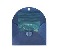 Cartes de vœux vierges The Deep Ocean, cartes de remerciement et enveloppes, 10,2 x 15,2 cm, et mariage, fête prénatale, fête.