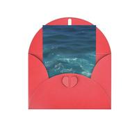 Cartes de vœux vierges The Deep Ocean, cartes de remerciement et enveloppes, 10,2 x 15,2 cm, et mariage, fête prénatale, fête.