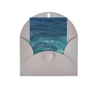 Cartes de vœux vierges The Deep Ocean, cartes de remerciement et enveloppes, 10,2 x 15,2 cm, #mariage, fête prénatale, fête.