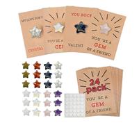 Cartes d'échange de Saint-Valentin pour enfants - Ensemble de cartes étoiles amusantes pour filles en adeau de fête scolaire pour la Saint-Valentin, cartes d'amitié pour enfants, accessoires