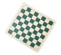 Cartes d'échecs pour Adultes - Style de Tournoi Roll Up Mat à échecs | 64 Grid PU en Cuir d'échec Rassemblez la Personne aimée pour améliorer Les activités familiales heureuses avec