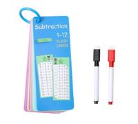 Cartes d'éducation mathématiques Cartes mémoires de faits Aide à l'apprentissage Cartes d'entraînement multiplication Apprentissage des mathématiques