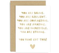 Cartes d'encouragement pour femme - You Are Strong You Got This - Get Well Soon - Cartes de condoléances pour se sentir mieux pour les amis - Cadeau de convalescence chirurgicale pour elle - Carte de