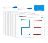 Cartes d'entraînement cérébral - 20 cartes de mémoire et de coordination | Jouet pour apprendre la remise en forme mentale, outils pour l'amélioration cognitive, interaction pour les parents