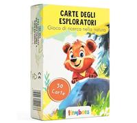 Cartes des explorateurs - Jeu éducatif dans la nature pour enfants 4-10 ans | 50 Cartes Activités en plein air, Développement Sens et Créativité | Idée cadeau pour les promenades et l'école